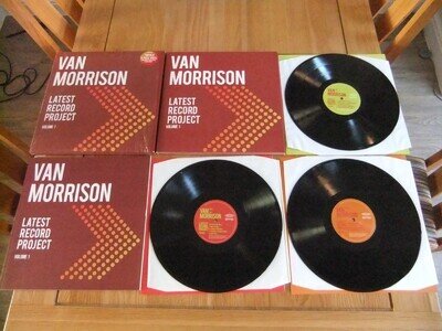 Van Morrison-Latest Record Project-Vol.1-Triple Album-Boxset+Lyric Book-EX.