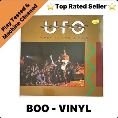 UFO - 'When It's Time To Rock' - 12'' Single- 1983 Uk A2-B1 EX / EX CONDITION