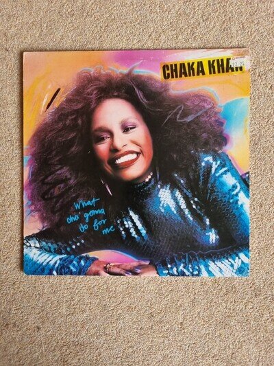 Chaka Khan - What Cha' Gonna Do For Me Vinyl LP Warner Bros UK 1981