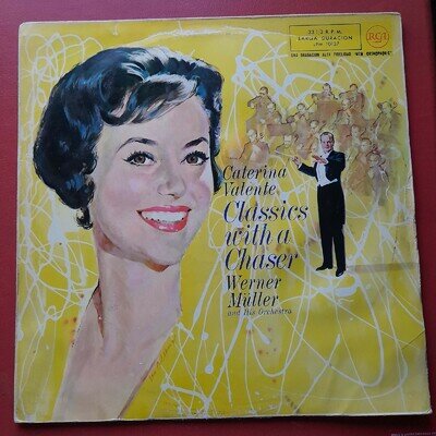 CATERINA VALENTE,Classics with a chaser.RARE SPANISH LP RCA 10137 (1960)