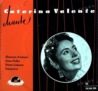 Caterina Valente - Caterina Valente Chante 7in (VG/VG) .*