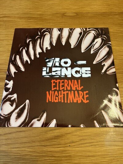 Violence Eternal Nightmare 10" Vinyl Record Original 1988 Vomit 1