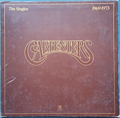 CARPENTERS - THE SINGLES 1969-1973 - 12" VINYL RECORD ALBUM LP GATEFOLD HITS VG