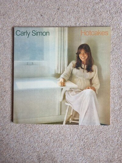 Carly Simon - Hotcakes Vinyl LP Elektra Records UK 1975 Repress