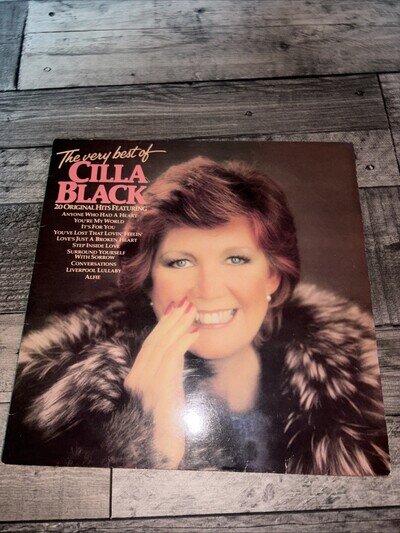 Cilla Black - The Very Best Of - 12” Vinyl Record LP - 1983 Parlophone UK EMTV38