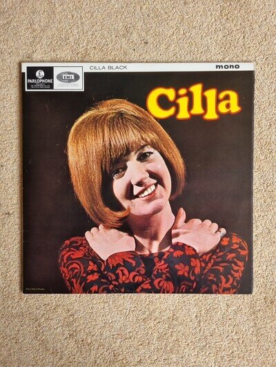 Cilla Black - Cilla Vinyl LP Parlophone Records UK 1965 1st Pressing