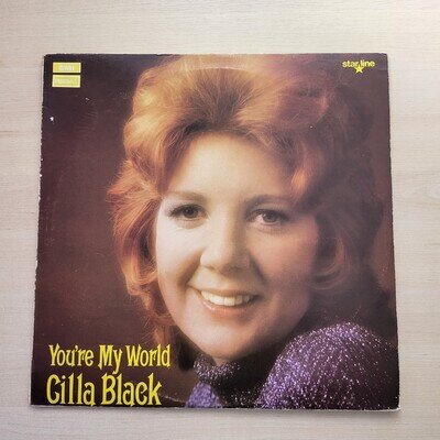Cilla Black - 12" Vinyl - You're My World (SRS 5044) (EX)