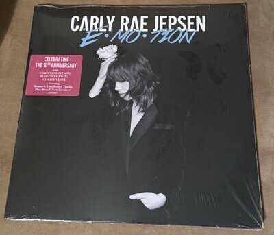 🟣 Carly Rae Jepsen Emotion 10th Anniversary Magenta Swirl Colored Vinyl 2LP New