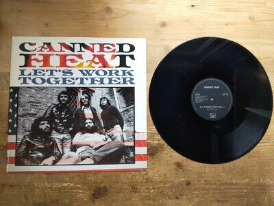 Canned Heat Lets Work Together Very Good 12" Maxi Single Vinyl Record 12EM100