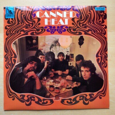 CANNED HEAT - SELF TITLED - UK LP - 1967 - LIBERTY - LBS 83059 -