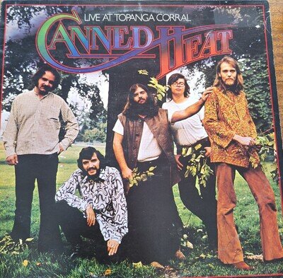 Canned Heat - Live At Topanga Corral 12' Vinyl Record (Cat No. DJSL 072)