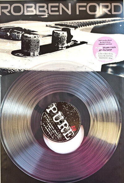 Robben Ford Pure LP Album vinyl record 2021 limited Clear 180granm on Ear Music