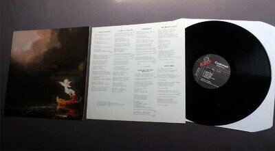 CANDLEMASS Nightfall AXIS RECORDS LP Lyrics Insert AXIS LP3!