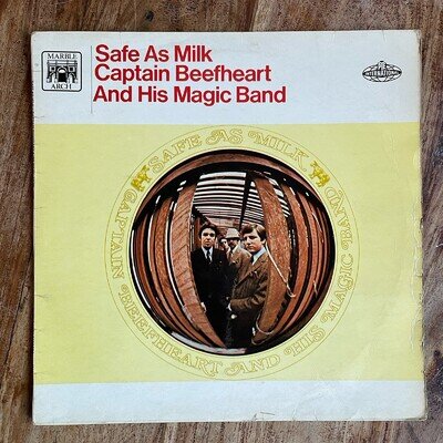 CAPTAIN BEEFHEART - SAFE AS MILK VG+/VG+ VINYL LP / PERFECT AUDIO / MONO