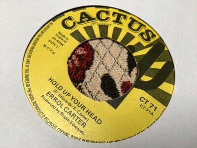 Errol Carter , Hold Up Your Head , 7”Cactus.