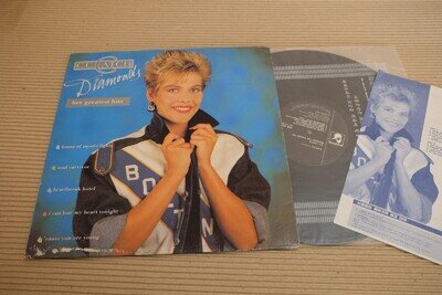 C. C. CATCH DIAMONDS HER GREATEST HITS 1988 KOREA LP 12" w/INSERT