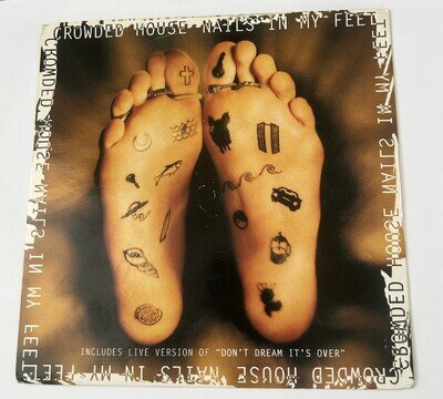 Crowded House "Nails In My Feet" 7" 45 rpm UK 1993 Capitol CL 701 VG+ free post