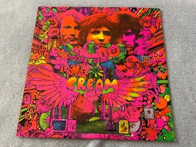 1967 Cream 'Disraeli Gears' Rare UK 1st pressing⭐️MINT VINYL⭐️