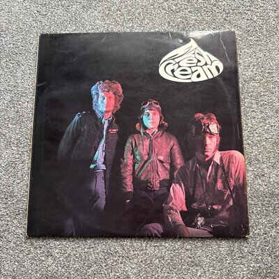 Fresh Cream Vinyl LP 12" Record (UK) Early Maybe First Mono Press