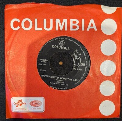 Yardbirds – Happenings Ten Years Time Ago – original 1966 Vinyl 45