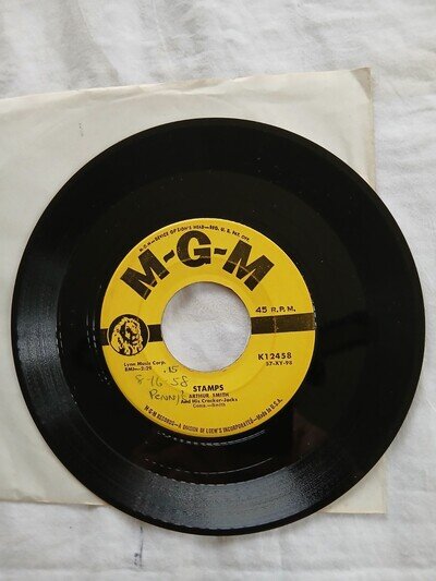 ARTHUR SMITH &HIS CRACKER JACKS. STAMPS / TWO THEME CALYPSO-U.S.A. M G M K 12458