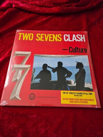 CULTURE TWO SEVENS CLASH 3 x VINYL LP SET - NEW AND SEALED