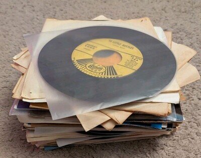 40 Country 7" 45 Rpms Glen Campbell Jerry Reed David Allan Coe Charlie Rich