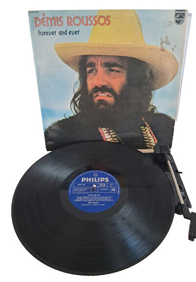 DEMIS ROUSSOS FOREVER AND EVER VINYL LP 1973 PHILIPS 6325 021 VINYL VG £6.99