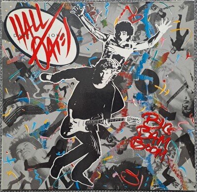 DARYL HALL AND JOHN OATES - BIG BAG BOOM - 12" VINYL LP ALBUM & INNER NEAR MINT