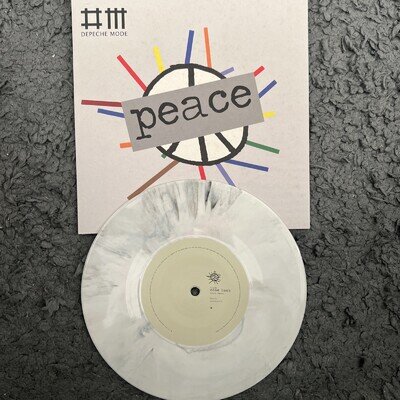 DEPECHE MODE * Peace * 2009 EUROPE LIM ED GREY VINYL 7" LOW NUM 00328