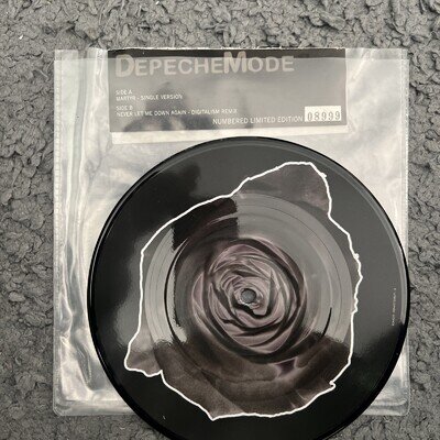 Depeche mode martyr (7” vinyl 2006) limited pic sleeve num 08999 Nr mint