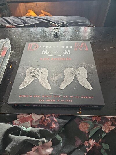 Depeche Mode Memento Mori Numbered 3xLP On Transparent Green Vinyl 116/200