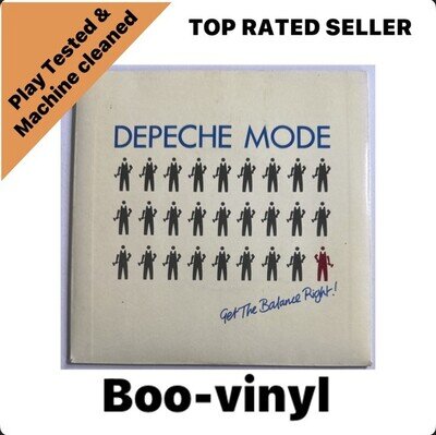 Depeche Mode ~ Get The Balance Right 7" vinyl reccord 1986 EX / EX