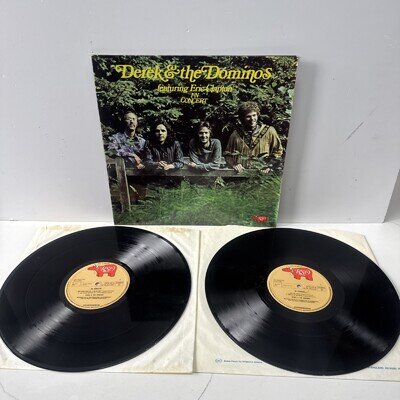 Derek & The Dominos ft Eric Clapton- In Concert - x2 Vinyl LP - 2479 101 - EX/VG