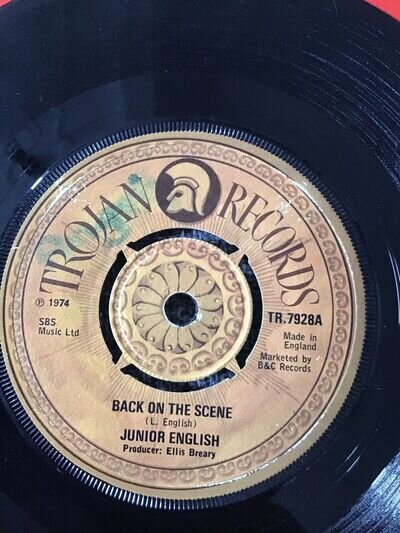 Reggae Ska- Junior English - Back On The Scene / News Boy - M-