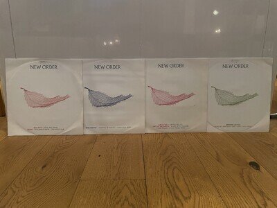 New Order 12” Vinyl Records - Set of 8 - 2006.