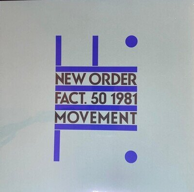 New Order - Movement (2016) *NEW, Sealed vinyl record LP Album*