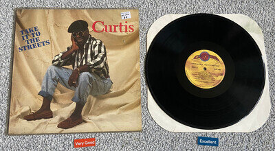 Curtis Mayfield – Take It To The Streets - 12" Vinyl - CUR 2008 LP - VG/EX