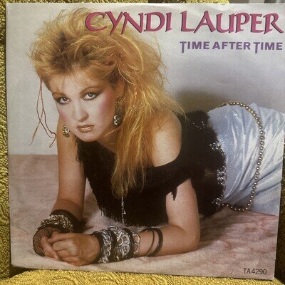 CYNDI LAUPER - TIME AFTER TIME (1984 4 TRACK 12”) + GIRLS JUST WANT TO HAVE FUN