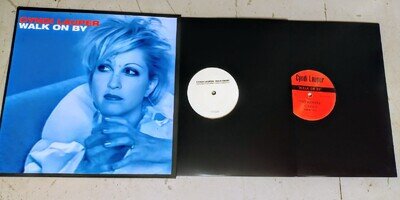 CYNDI LAUPER WALK ON BY REMIXES VINYL 2 X MAXI US 12" - FREE CUSTOM PIC SLEEVE