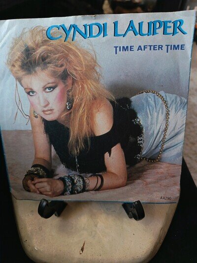 Cyndi Lauper ‎- Time After Time 7" Vinyl Single Label: Epic ‎– A4290