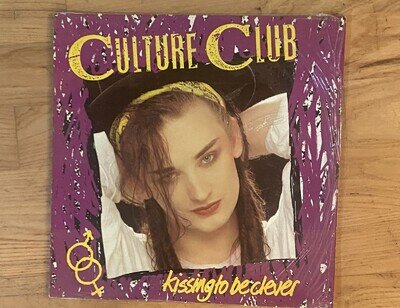 CULTURE CLUB KISSING TO BE CLEVER 1982 VINYL ALBUM JAPAN