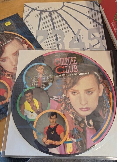 Culture club picture disc colour by numbers !