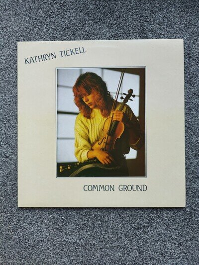 Kathryn Tickell Common Ground Vinyl LP 1988 Cro 220. Rare. VGC