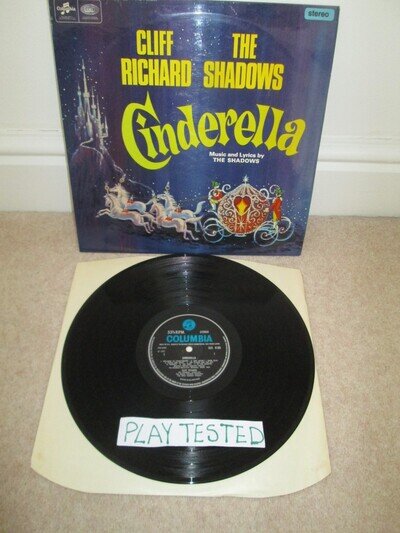 CLIFF RICHARD / THE SHADOWS – CINDERELLA - STEREO LP - VG+