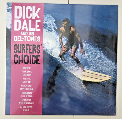 DICK DALE AND HIS DEL- TONES SURFER’S CHOICE CATLP 131 2018 VINYL LP RECORD Mint
