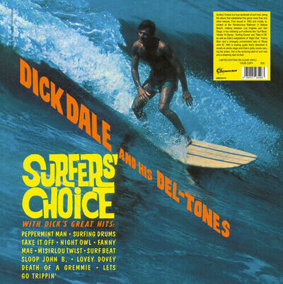 Dick Dale and His Del-Tones : Surfers' Choice VINYL 12" Album (Clear vinyl)