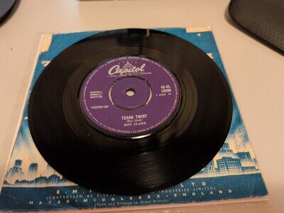 Roy Clark - In The Mood - UK Capitol 45-CL 15228 - VG+