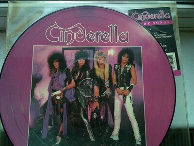 CINDERELLA - 12" PICTURE DISC - EX.