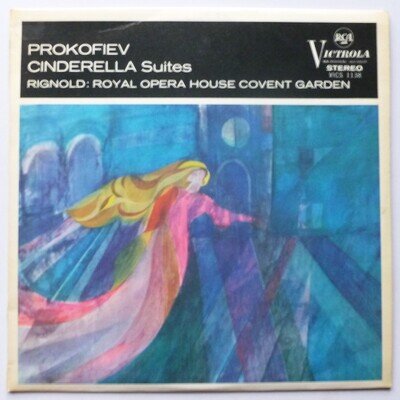 Hugo Rignold Prokofiev Cinderella Suites LP RCA Victrola VICS1138 EX/EX 1965